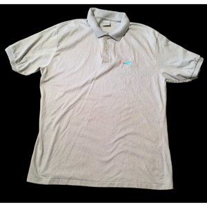 Rare Vintage Linn 9000 Men's XL Xtra Large Gray Polo Shirt Electronics Staff